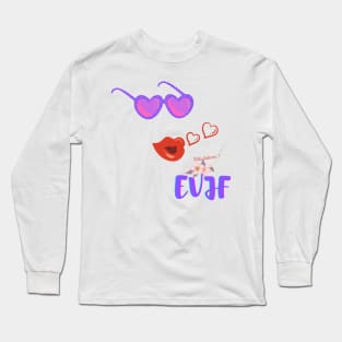 Enterrement de vie de jeunes filles, mariage, widding Long Sleeve T-Shirt